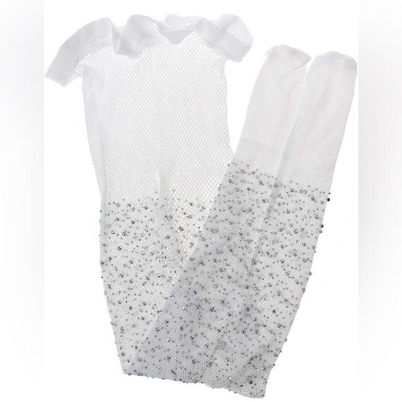 Children’s Sequin Nylon Mesh Socks | NWT - Picture 2 of 8